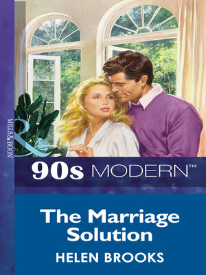 cover image of THE MARRIAGE SOLUTION